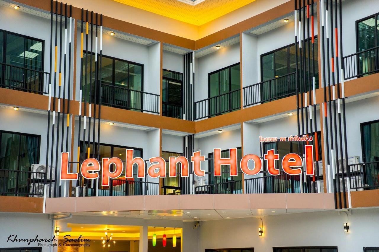 The Lephant Hotel Surat Thani Dış mekan fotoğraf